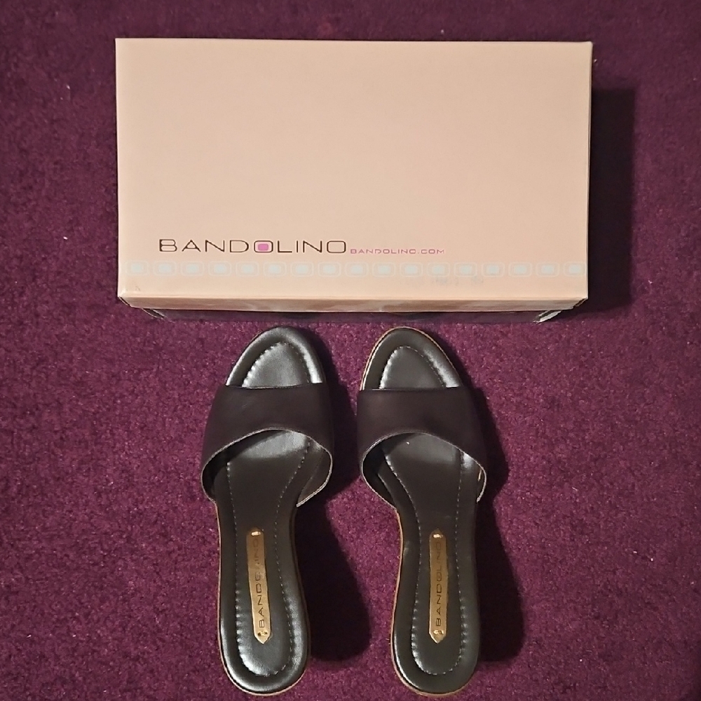 Bandolino Women's Elegant Black Mules